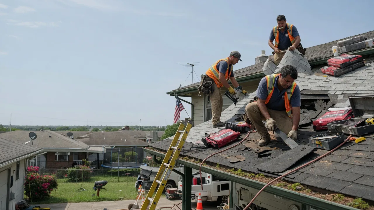 Roof Repair in Danevang, TX near me